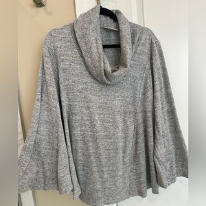 Motherhood Maternity Oversized Cowl Neck Cape Poncho Petite Small